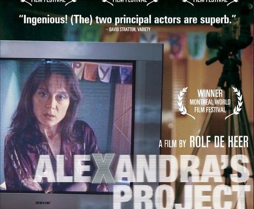 Plakat von "Alexandra's Project"
